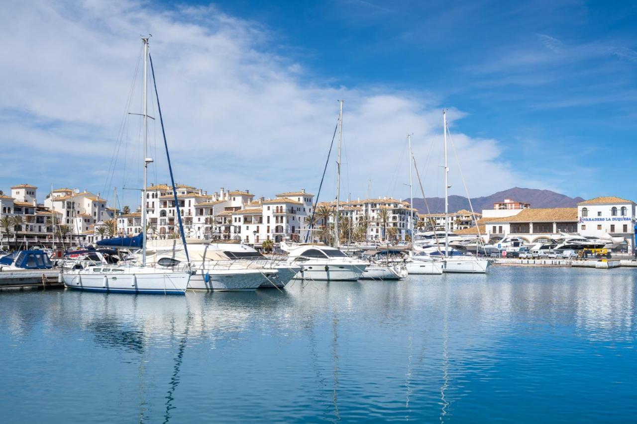 15 First Line Penthouse With Wonderful Seaview Near Duquesa Golf Manilva Andalucia Διαμέρισμα Εξωτερικό φωτογραφία